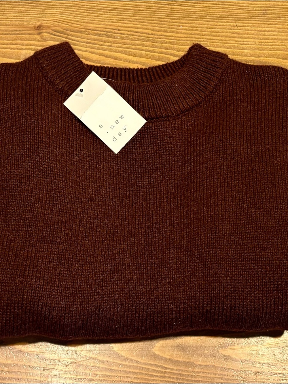 Brown Crewneck Sweater